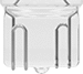 Image of Specification. Side1 orientation. ZoomedIn view. Miniature Wedge Base. Wedge-Base Miniature Light Bulbs.