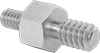 Inch-to-Inch Male Hex Thread Adapters
