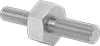 Metric-to-Metric Male Hex Thread Adapters