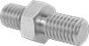 Inch-to-Metric Male Hex Thread Adapters