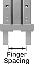 Image of Attribute. Front orientation. Contains Annotated. Air-Powered Pick-and-Place Grippers.