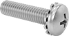 Stainless Steel Pan Head Phillips Screws with External-Tooth Lock Washer