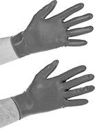 Image of ProductInUse. Style G. Front orientation. Style G. Water-Resistant Work Gloves.