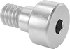 Brass Hex-Drive Precision Shoulder Screws