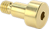 Brass Hex-Drive Precision Shoulder Screws