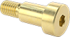Brass Hex-Drive Precision Shoulder Screws