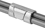 Image of ProductInUse. E Clinch Clip Shown Closed. Front orientation. Clinch Clips.