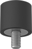 Reinforced Threaded-Stud Bumpers
