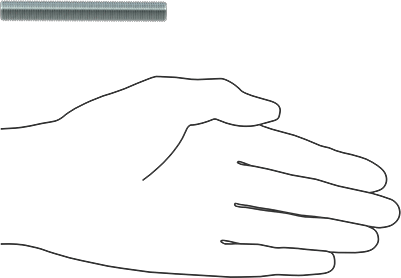Image of Product. Side1 orientation. Contains SizingReference. Zinc-Plated Low-Strength Steel Threaded Rod, 3/8"-24 Thread Size, 3" Long.