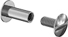 Steel Low-Profile Binding Barrels and Screws