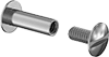 Steel Low-Profile Binding Barrels and Screws