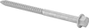 Steel Flanged Hex Head Wood Screws