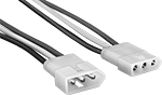 Image of Product. Front orientation. Contains MultipleImages. Molex Connectors. Molex Compact Connector Sets, 3 Poles.