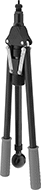 Image of Product. Front orientation. Rivet Nut Tools. Lever-Style Rivet Nut Tools, Long Reach Handle, Plunger Removal.