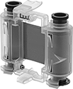 Image of Product. Front orientation. Ink. Wire Labelers.