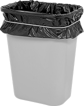 Image of ProductInUse. Front orientation. Rubber Bands. Bag-Securing Rubber Bands.