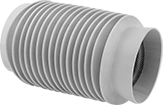Image of Product. Front orientation. Bellows. Food and Beverage Round Bellows with Cuff Ends .