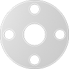 Ultra-Chemical-Resistant Compressible ePTFE Pipe Gaskets with Bolt Holes