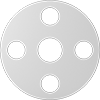 Ultra-Chemical-Resistant Compressible ePTFE Pipe Gaskets with Bolt Holes
