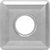 Image of Product. Front orientation. Lathe Tool Inserts. Cermet Lathe Tool Inserts for Steel, SNMG Insert.