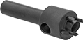 Image of Product. Front orientation. Fabric Fastener Installation Tools. Hammer-Driven Cutting Punches for Turn-Button Fasteners.