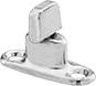 Image of Product. Front orientation. Turn-Button Fastener Bases. Double-Stud Base.