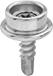 Image of Product. Front orientation. Fabric Snaps. Fabric Snaps with Drilling Screw Stud.