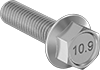 JIS High-Strength Steel Flanged Hex Head Screws