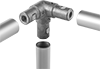 Flush-Fit Framing Three-Way Elbows