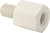 Male-Female Threaded Hex Plastic Standoffs