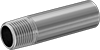 Standard-Wall Brass and Bronze Threaded Pipe Nipples and Pipe