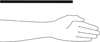 Image of Product. Side1 orientation. Contains SizingReference. Black-Oxide 18-8 Stainless Steel Threaded Rod, 1/2"-13 Thread Size, 1 Foot Long.