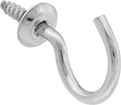 Image of Product. Front orientation. Hanging Hooks. Screw-In Hanging Hooks, Style F.