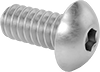 Venting Stainless Steel Button Head Hex-Drive Screws