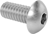 Venting Stainless Steel Button Head Hex-Drive Screws