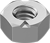 Super-Corrosion-Resistant 316 Stainless Steel Top-Lock Distorted-Thread Locknuts