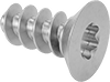 Stainless Steel Torx Flat Head Thread-Forming Screws for Plastic