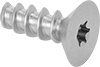 Steel Torx Flat Head Thread-Forming Screws for Plastic