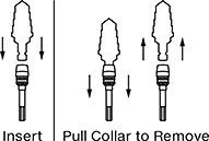 Image of Specification. Side1 orientation. Contains Annotated, MultipleImages. Impact Wrench Chuck Extensions. Quick-Change Pull-Back Tool Release.