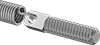 Corrosion-Resistant Extension Spring Stud Anchors