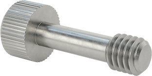 Image of Product. Back orientation. Socket Head Captive Panel Screw, M6 x 1 mm Thread, 20 mm Long.