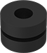 Image of Product. Front orientation. Grommets. Grommets, Style 2.
