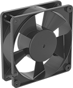 Image of Product. Front orientation. Fans. Wet-Location Equipment-Cooling Fans, Square.
