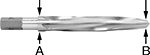 Image of Attribute. Front orientation. Contains Annotated. Reamers. Impact Wrench Reamer Sets for Hole Alignment.