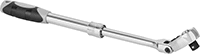 Image of Product. Front orientation. Ratchet Wrenches. Adjustable-Length Quick-Release Flex-Head Ratchet Wrenches.