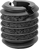 Screw-Locking Thread-Locking Threaded Inserts
