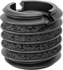 Screw-Locking Thread-Locking Threaded Inserts
