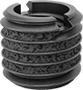 Screw-Locking Thread-Locking Threaded Inserts