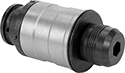 Image of Product. Quick-Change with Clutch Overload Protection. Back orientation. Impact Wrench Chucks. Impact Wrench Chucks with Clutch Overload Protection, Quick-Change Pull-Back Tool Release.
