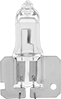 Image of Product. Style B. Front orientation. Light Bulbs. Contact-Lug-Base Vehicle Headlamp Light Bulbs, Pointed Bulb, Style B.